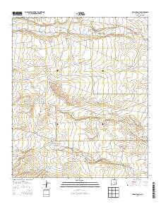 Parish Ranch New Mexico Historical topographic map, 1:24000 scale, 7.5 X 7.5 Minute, Year 2013