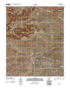 Pastura New Mexico Historical topographic map, 1:24000 scale, 7.5 X 7.5 Minute, Year 2010