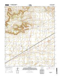Pastura New Mexico Historical topographic map, 1:24000 scale, 7.5 X 7.5 Minute, Year 2013