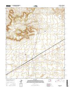 Pastura New Mexico Current topographic map, 1:24000 scale, 7.5 X 7.5 Minute, Year 2017