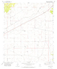 Pastura SE New Mexico Historical topographic map, 1:24000 scale, 7.5 X 7.5 Minute, Year 1978