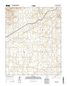 Pastura SE New Mexico Historical topographic map, 1:24000 scale, 7.5 X 7.5 Minute, Year 2013