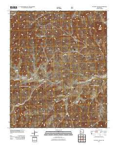 Pasture Canyon New Mexico Historical topographic map, 1:24000 scale, 7.5 X 7.5 Minute, Year 2011