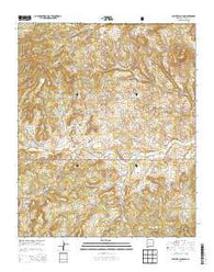 Pasture Canyon New Mexico Historical topographic map, 1:24000 scale, 7.5 X 7.5 Minute, Year 2013