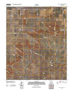 Peach Canyon New Mexico Historical topographic map, 1:24000 scale, 7.5 X 7.5 Minute, Year 2010