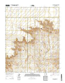 Peach Canyon New Mexico Historical topographic map, 1:24000 scale, 7.5 X 7.5 Minute, Year 2013