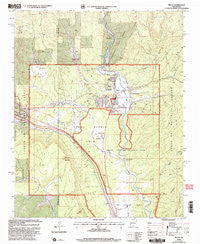 Pecos New Mexico Historical topographic map, 1:24000 scale, 7.5 X 7.5 Minute, Year 2002