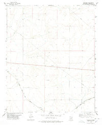 Pedernal New Mexico Historical topographic map, 1:24000 scale, 7.5 X 7.5 Minute, Year 1978