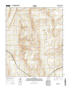 Pedernal New Mexico Historical topographic map, 1:24000 scale, 7.5 X 7.5 Minute, Year 2013