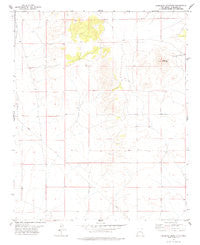 Pedernal Mountain New Mexico Historical topographic map, 1:24000 scale, 7.5 X 7.5 Minute, Year 1978