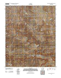 Pedro Miguel Peak New Mexico Historical topographic map, 1:24000 scale, 7.5 X 7.5 Minute, Year 2010