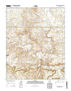 Pedro Miguel Peak New Mexico Historical topographic map, 1:24000 scale, 7.5 X 7.5 Minute, Year 2013