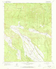 Penasco New Mexico Historical topographic map, 1:24000 scale, 7.5 X 7.5 Minute, Year 1964