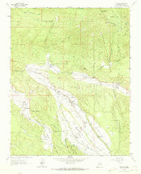 Penasco New Mexico Historical topographic map, 1:24000 scale, 7.5 X 7.5 Minute, Year 1964