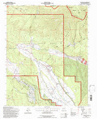 Penasco New Mexico Historical topographic map, 1:24000 scale, 7.5 X 7.5 Minute, Year 1995