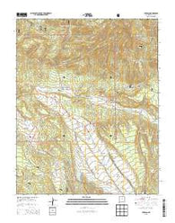 Penasco New Mexico Current topographic map, 1:24000 scale, 7.5 X 7.5 Minute, Year 2013