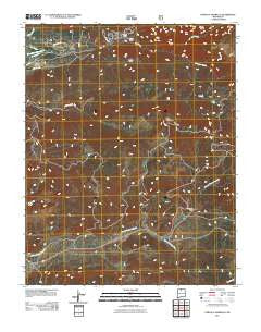 Penasco Amarillo New Mexico Historical topographic map, 1:24000 scale, 7.5 X 7.5 Minute, Year 2011