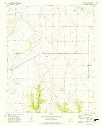 Pennington New Mexico Historical topographic map, 1:24000 scale, 7.5 X 7.5 Minute, Year 1973