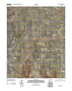 Pennington New Mexico Historical topographic map, 1:24000 scale, 7.5 X 7.5 Minute, Year 2010