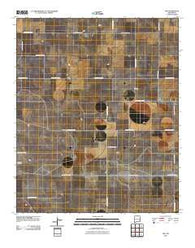 Pep New Mexico Historical topographic map, 1:24000 scale, 7.5 X 7.5 Minute, Year 2010