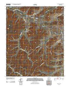 Pescado New Mexico Historical topographic map, 1:24000 scale, 7.5 X 7.5 Minute, Year 2010
