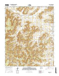Pescado New Mexico Current topographic map, 1:24000 scale, 7.5 X 7.5 Minute, Year 2017