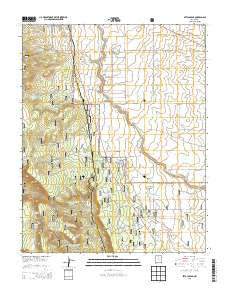 Petaca Peak New Mexico Current topographic map, 1:24000 scale, 7.5 X 7.5 Minute, Year 2013