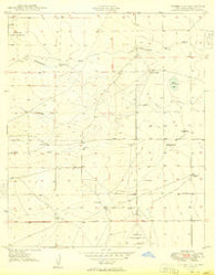 Peters Lake New Mexico Historical topographic map, 1:24000 scale, 7.5 X 7.5 Minute, Year 1949