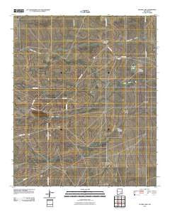 Peters Lake New Mexico Historical topographic map, 1:24000 scale, 7.5 X 7.5 Minute, Year 2010