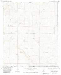 Phantom Banks New Mexico Historical topographic map, 1:24000 scale, 7.5 X 7.5 Minute, Year 1968