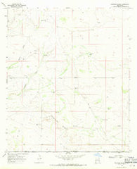 Phantom Banks New Mexico Historical topographic map, 1:24000 scale, 7.5 X 7.5 Minute, Year 1968