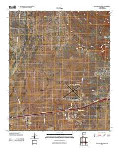 Picacho Mountain New Mexico Historical topographic map, 1:24000 scale, 7.5 X 7.5 Minute, Year 2010