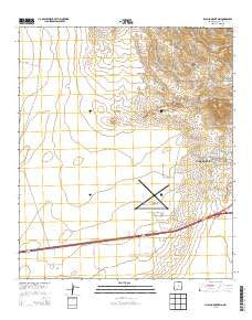 Picacho Mountain New Mexico Historical topographic map, 1:24000 scale, 7.5 X 7.5 Minute, Year 2013