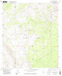 Pickett Hill New Mexico Historical topographic map, 1:24000 scale, 7.5 X 7.5 Minute, Year 1979