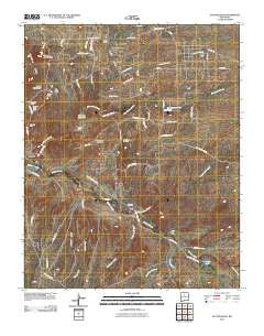 Picture Rock New Mexico Historical topographic map, 1:24000 scale, 7.5 X 7.5 Minute, Year 2010