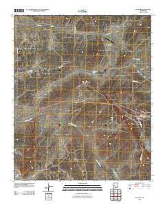 Pie Town New Mexico Historical topographic map, 1:24000 scale, 7.5 X 7.5 Minute, Year 2010