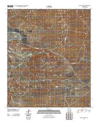 Pierce Canyon New Mexico Historical topographic map, 1:24000 scale, 7.5 X 7.5 Minute, Year 2010