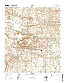 Pierce Canyon New Mexico Historical topographic map, 1:24000 scale, 7.5 X 7.5 Minute, Year 2013