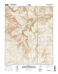 Pinavete Canyon New Mexico Current topographic map, 1:24000 scale, 7.5 X 7.5 Minute, Year 2017