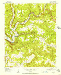 Pine River New Mexico Historical topographic map, 1:24000 scale, 7.5 X 7.5 Minute, Year 1954
