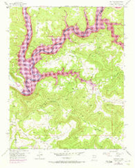 Pine River New Mexico Historical topographic map, 1:24000 scale, 7.5 X 7.5 Minute, Year 1954