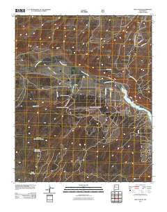 Pine Canyon New Mexico Historical topographic map, 1:24000 scale, 7.5 X 7.5 Minute, Year 2011