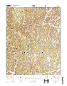 Pine Lake New Mexico Historical topographic map, 1:24000 scale, 7.5 X 7.5 Minute, Year 2013