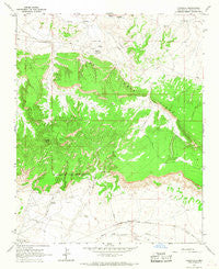 Pinedale New Mexico Historical topographic map, 1:24000 scale, 7.5 X 7.5 Minute, Year 1963