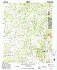 Pinehaven New Mexico Historical topographic map, 1:24000 scale, 7.5 X 7.5 Minute, Year 1995