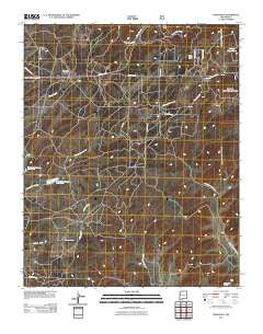 Pinehaven New Mexico Historical topographic map, 1:24000 scale, 7.5 X 7.5 Minute, Year 2011