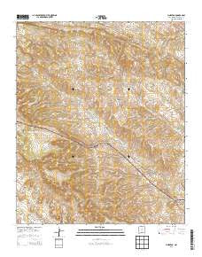 Pink Peak New Mexico Historical topographic map, 1:24000 scale, 7.5 X 7.5 Minute, Year 2013