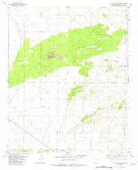 Pino Mountain New Mexico Historical topographic map, 1:24000 scale, 7.5 X 7.5 Minute, Year 1981