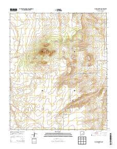 Pino Mountain New Mexico Historical topographic map, 1:24000 scale, 7.5 X 7.5 Minute, Year 2013