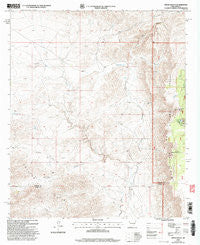 Pinon Ranch New Mexico Historical topographic map, 1:24000 scale, 7.5 X 7.5 Minute, Year 2001